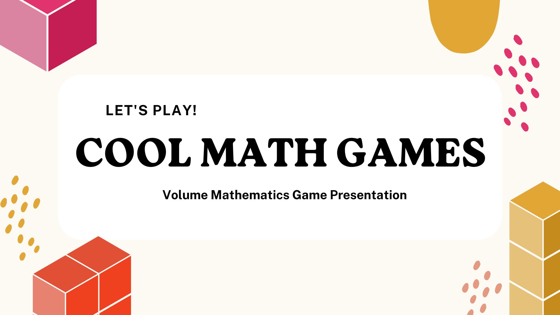 COOL MATH GAMES